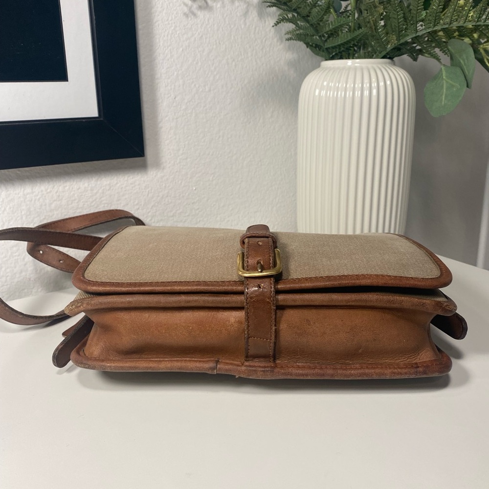 Coach Vintage 1970’s-80’s RARE Twill Shoulder Bag - Picture 5 of 16